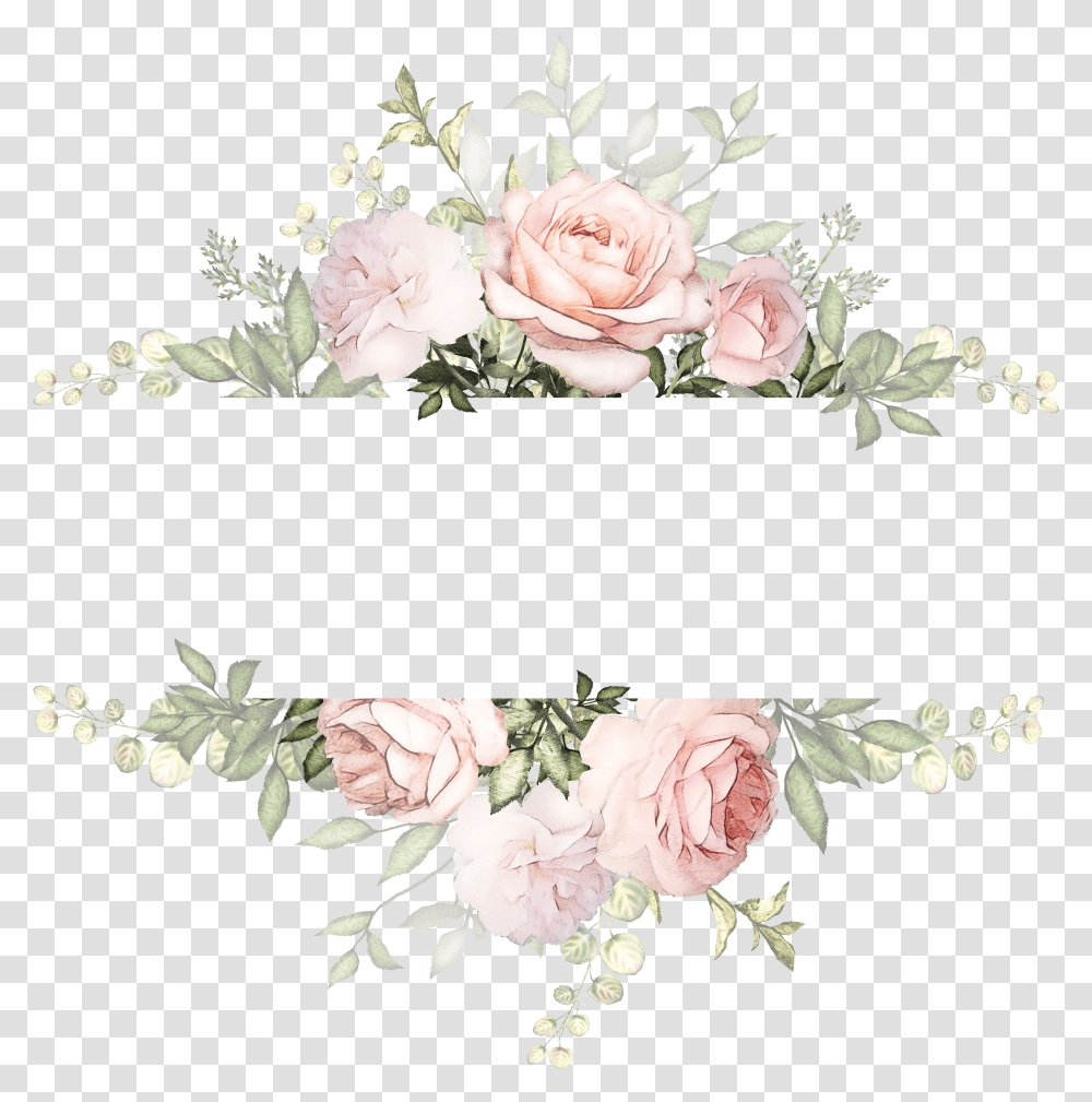 Watercolor Floral Wreath Transparent Png