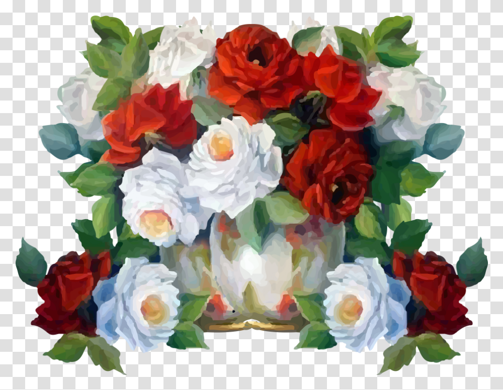 Watercolor Flower Background Image Picmix Rose, Plant, Blossom, Flower Bouquet, Flower Arrangement Transparent Png