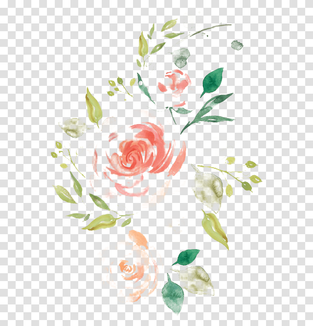 Watercolor Flower Picture, Floral Design, Pattern Transparent Png