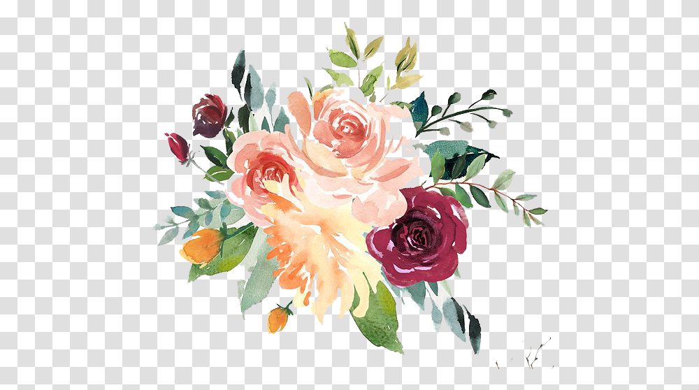 Watercolor Flower Vector, Floral Design, Pattern Transparent Png