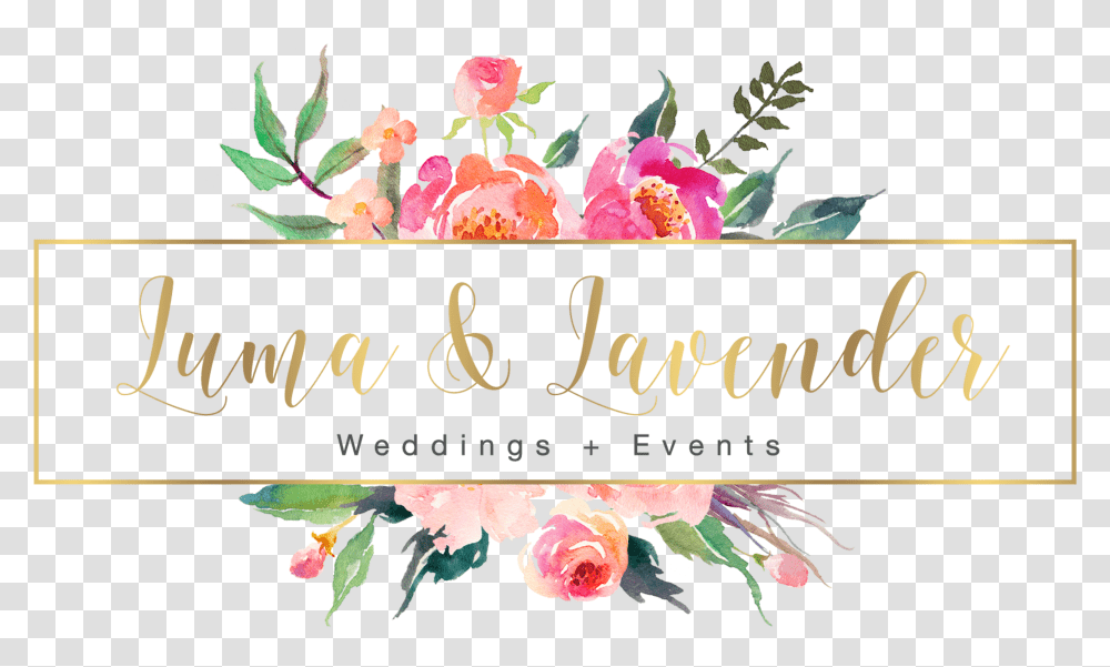 Watercolor Flowers Logo Transparent Png