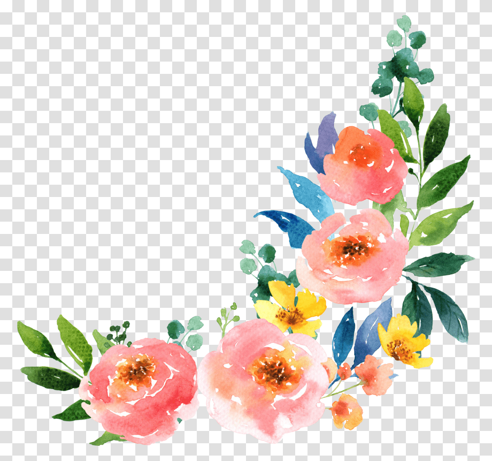 Watercolor Flowers Paper Painting Watercolour Free Water Paint Flowers Transparent Png