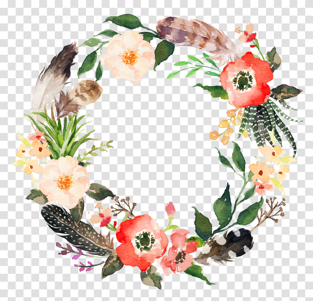 Watercolor Flowers Transparent Png