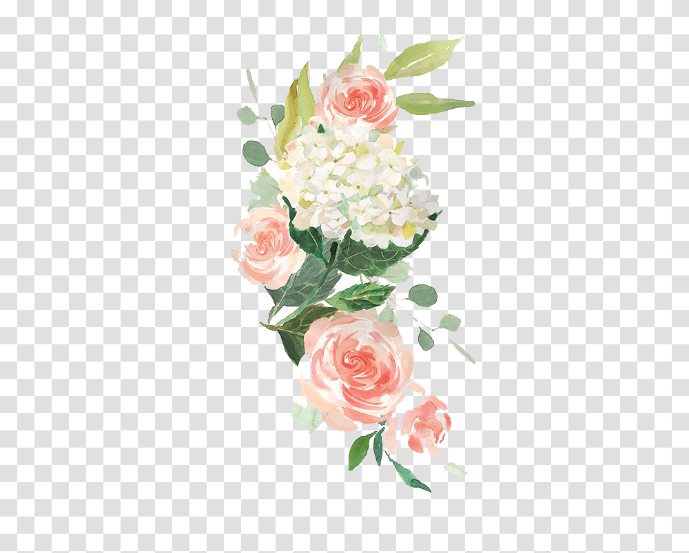 Watercolor Flowers Twitter Background Background Watercolour Flower, Plant, Graphics, Art, Blossom Transparent Png