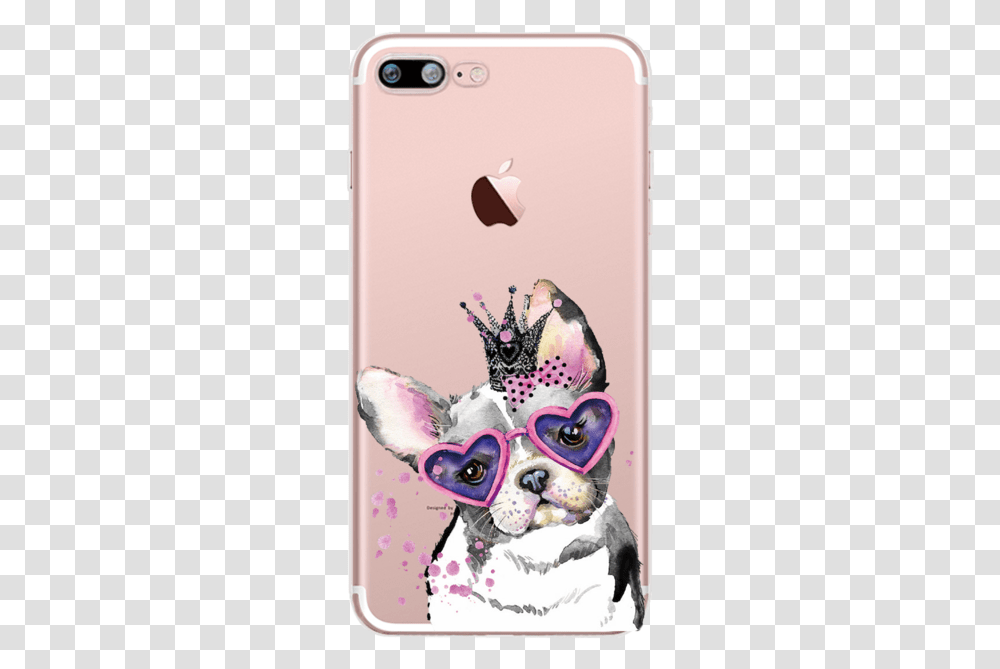 Watercolor French Bulldog, Mobile Phone, Electronics, Cell Phone, Iphone Transparent Png