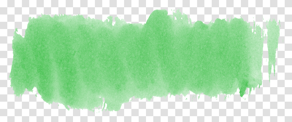 Watercolor Green Brush Stroke, Outdoors, Nature, Crowd Transparent Png