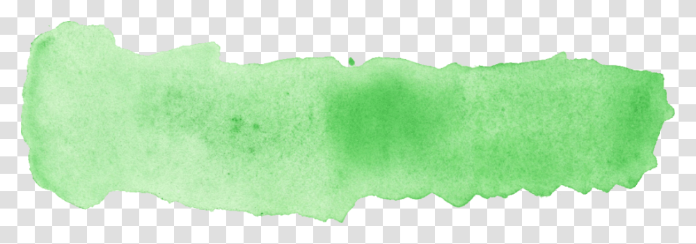Watercolor Green Line, Sponge, Rug, Foam Transparent Png