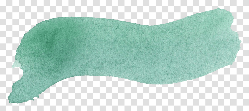 Watercolor Greenery Banner, Sponge, Rug, Foam Transparent Png