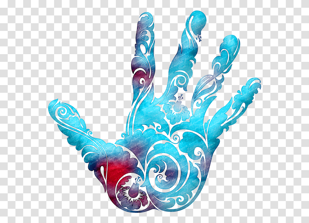 Watercolor Hamsa Hand Of Fatima Free Image On Pixabay Hamsa, Pattern, Henna Transparent Png