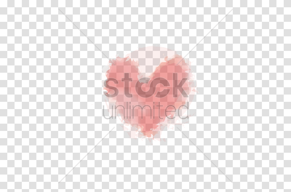 Watercolor Heart Vector Image, Bow, Stain, Plant, Pin Transparent Png