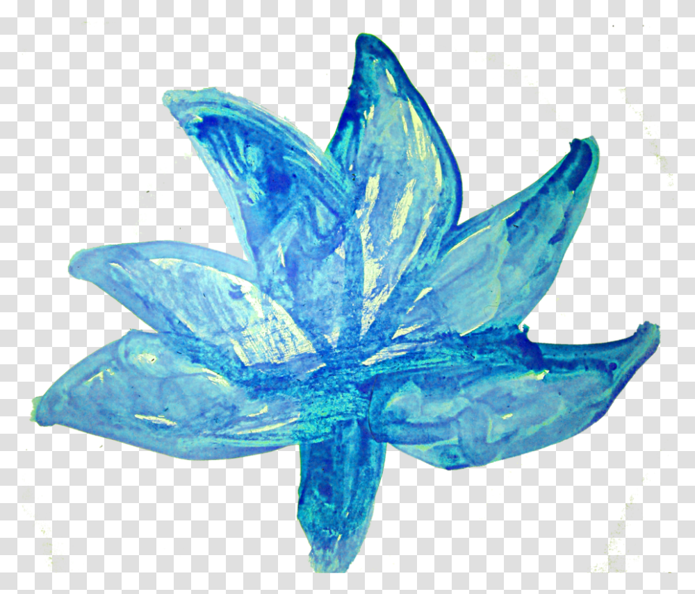 Watercolor Leaves Free Gentiana, Accessories, Accessory, Crystal, Jewelry Transparent Png