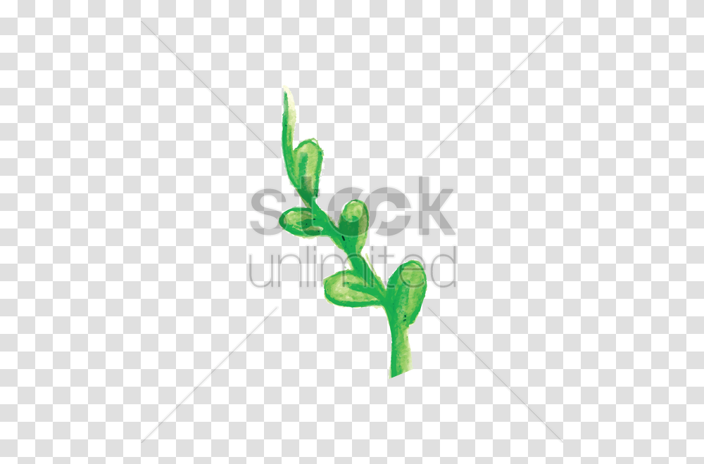 Watercolor Leaves Vector Image, Bow, Plant, Flower, Wand Transparent Png