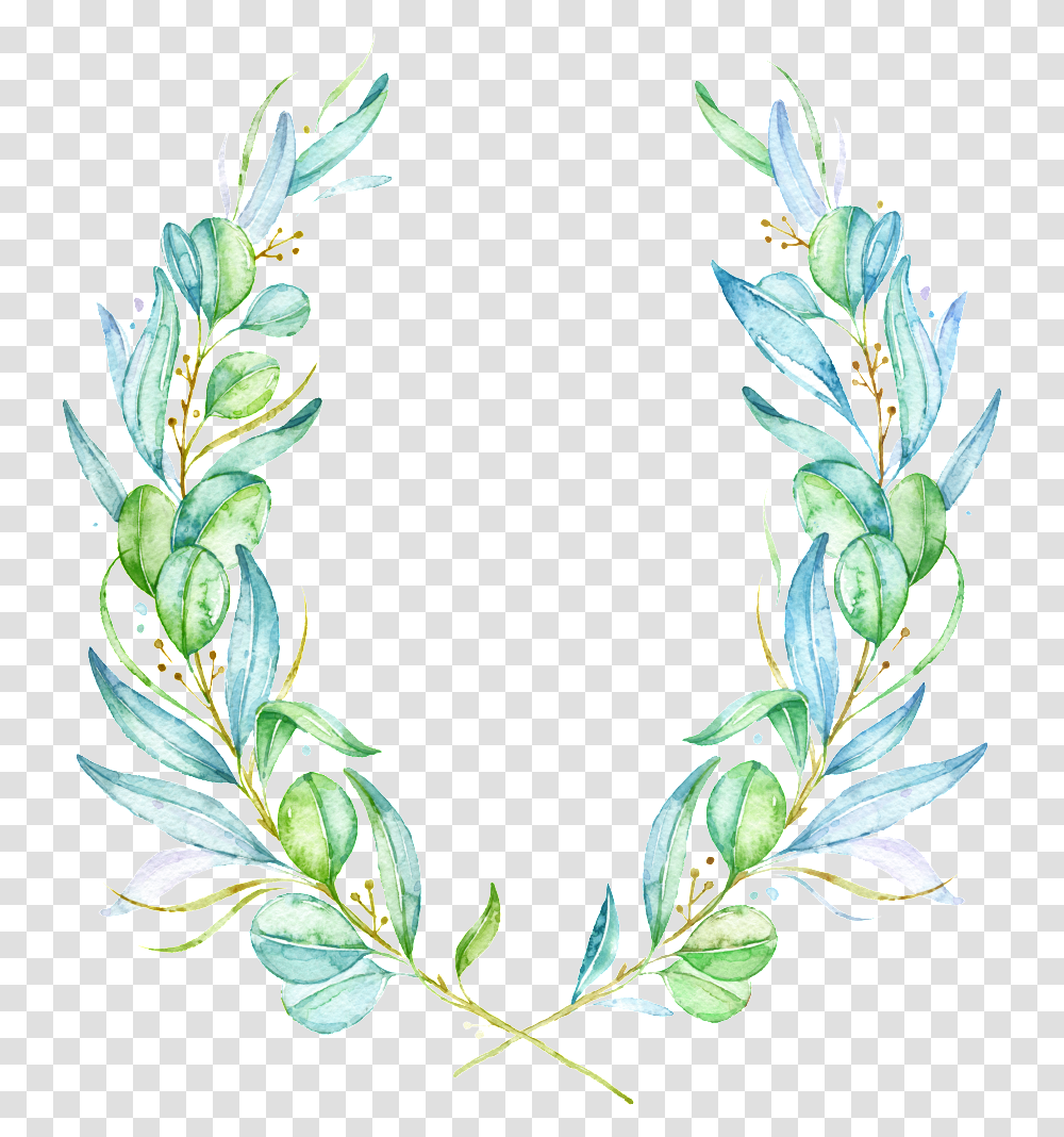 Watercolor Olive Branch Freeuse Stock Watercolor Painting Leaves And Flowers, Plant, Pattern, Leaf, Foxglove Transparent Png