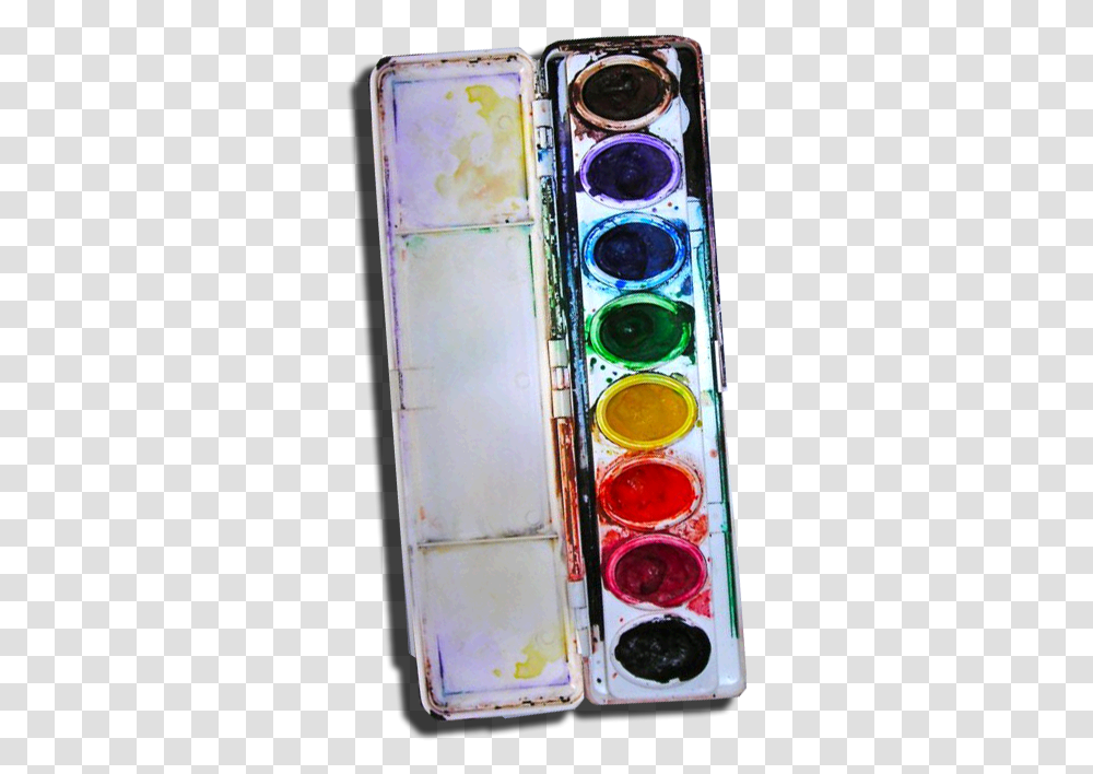 Watercolor Paint Palette Watercolor Paint Palette, Paint Container, Mobile Phone, Electronics, Cell Phone Transparent Png