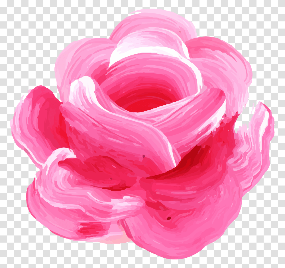 Watercolor Paint, Rose, Flower, Plant Transparent Png