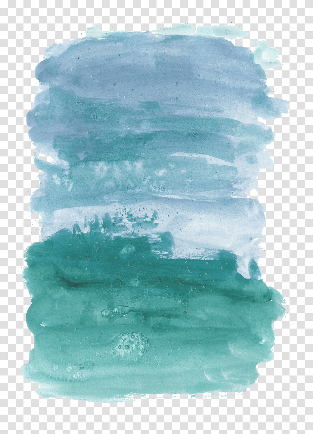 Watercolor Paint Splatter, Nature, Outdoors, Sea, Ice Transparent Png