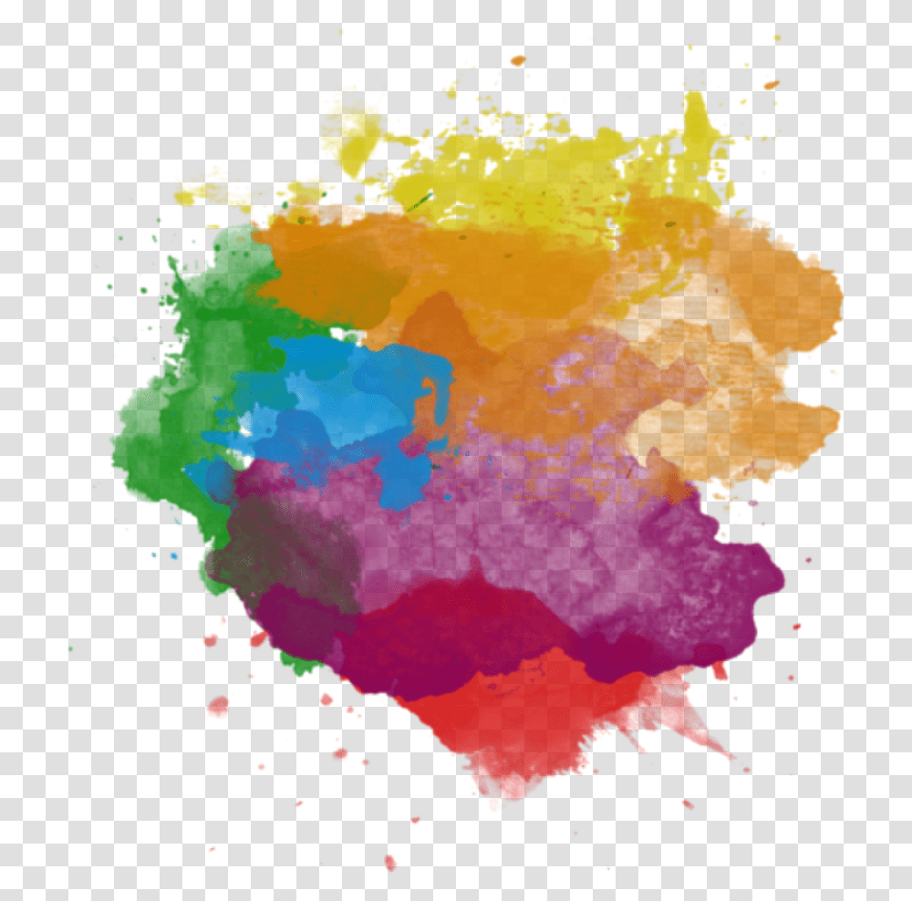 Watercolor Painting Clip Art Background Paint, Plot, Map, Diagram Transparent Png
