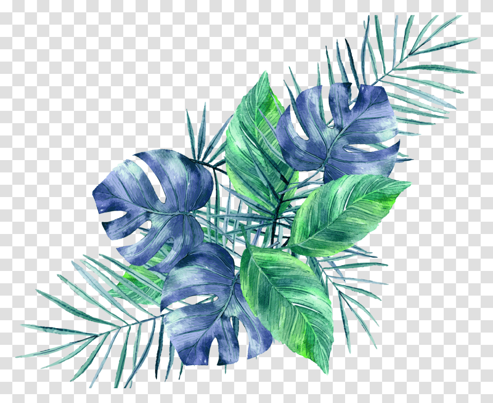 Watercolor Painting Image Watercolor Object, Plant, Green, Leaf, Vegetation Transparent Png