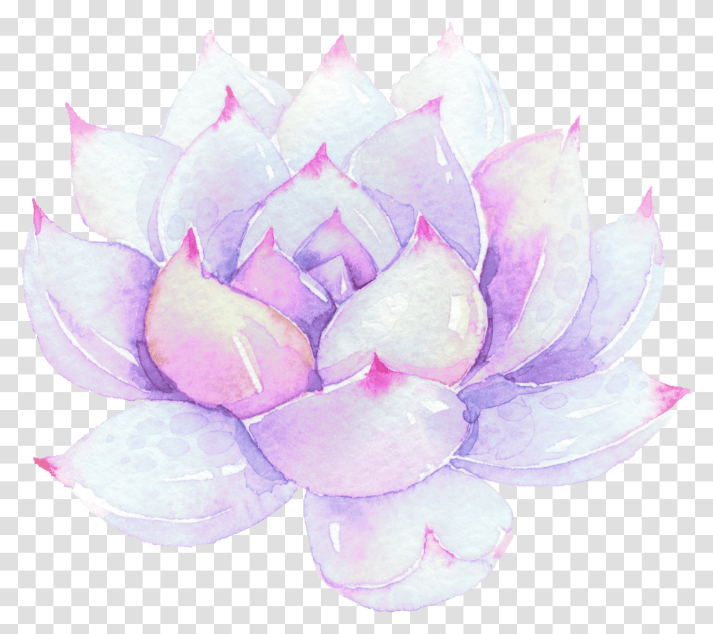 Watercolor Painting, Petal, Flower, Plant, Purple Transparent Png
