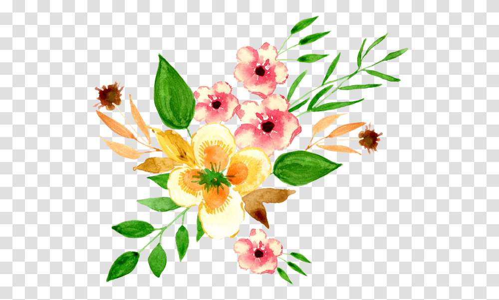 Watercolor Painting, Plant, Flower, Floral Design, Pattern Transparent Png