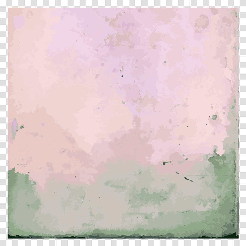 Watercolor Painting Purple Color Green And Pink Watercolor Background, Paper, Drawing, Plant Transparent Png