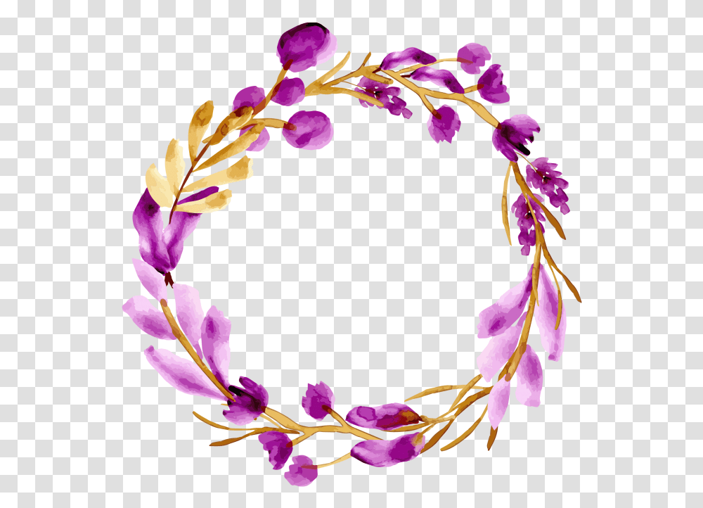 Watercolor Purple Flower Decoration Floral Watercolor Purple, Plant, Blossom, Petal, Floral Design Transparent Png