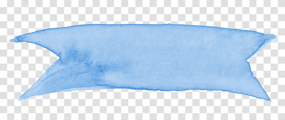 Watercolor Ribbon Banner Blue, Rug, Outdoors, Nature, Cushion Transparent Png