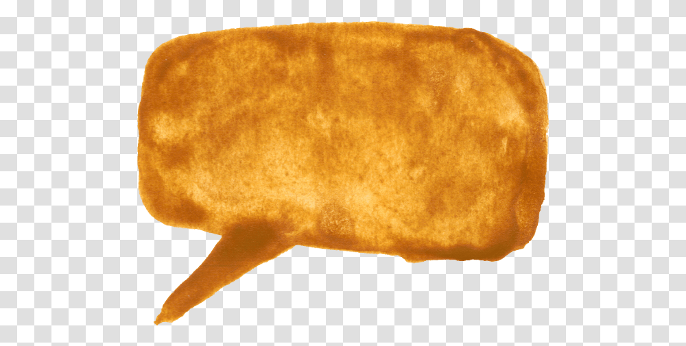 Watercolor Speech Bubbles Speech Bubble Yellow, Bread, Food, Mammal, Animal Transparent Png