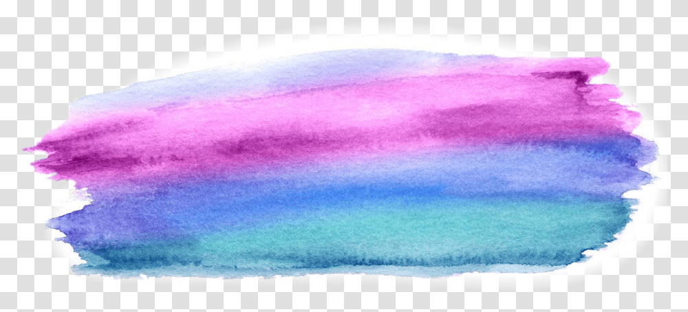 Watercolor Splash Banner Soft Water Cool Sticker Watercolor Paint, Rug, Dye, Blanket, Fur Transparent Png