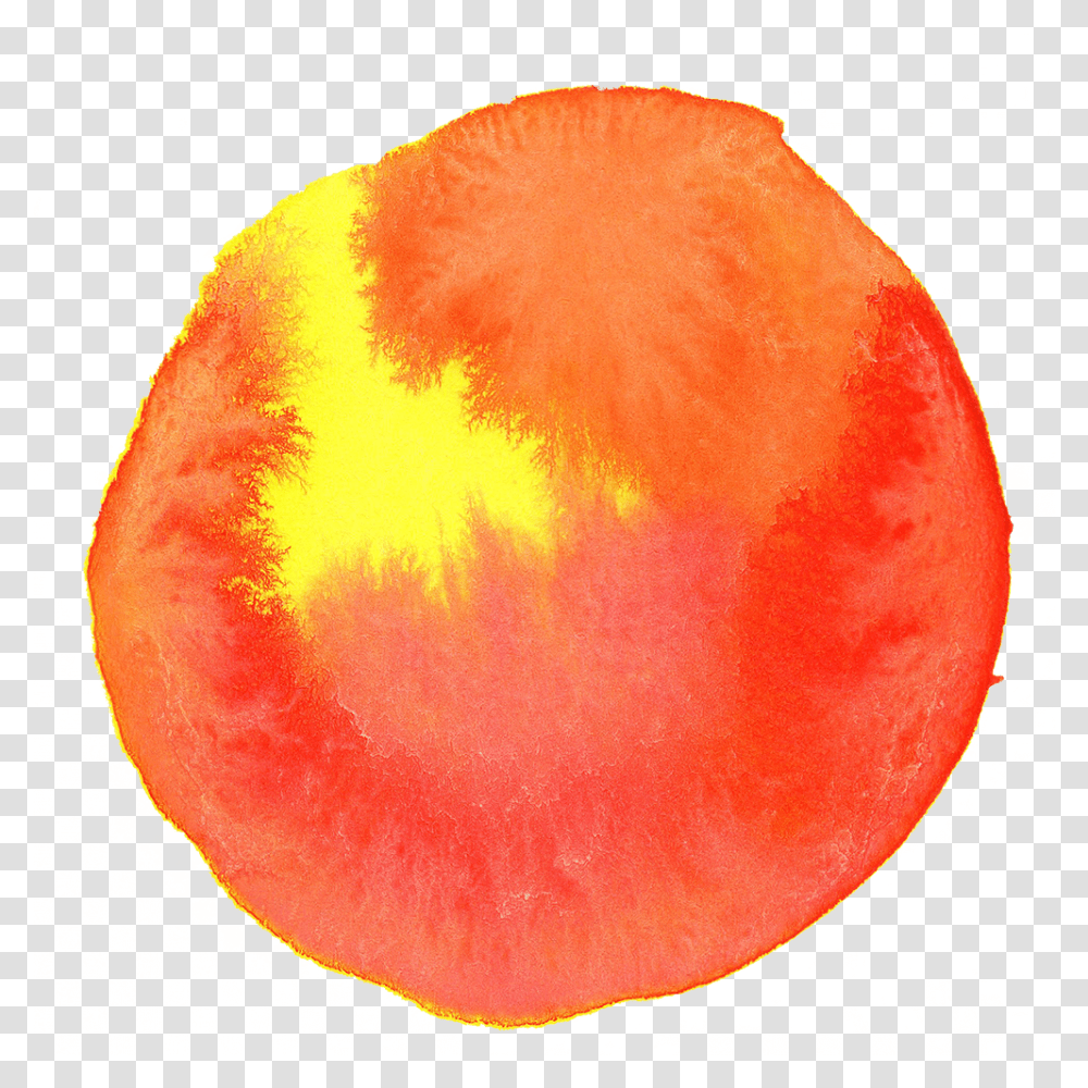 Watercolor Texture Tomato, Plant, Peach, Fruit, Food Transparent Png