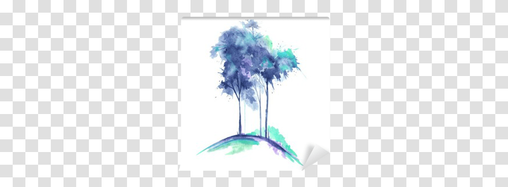 Watercolor Tree Isolated Quaking Aspen Tree Watercolor, Art, Modern Art, Plant, Graphics Transparent Png