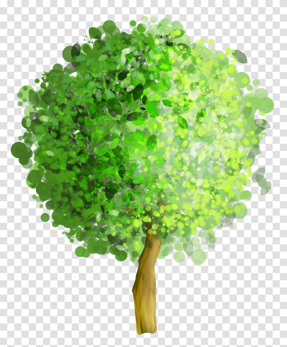 Watercolor Tree Tree In Watercolor, Plant, Leaf, Tree Trunk, Oak Transparent Png