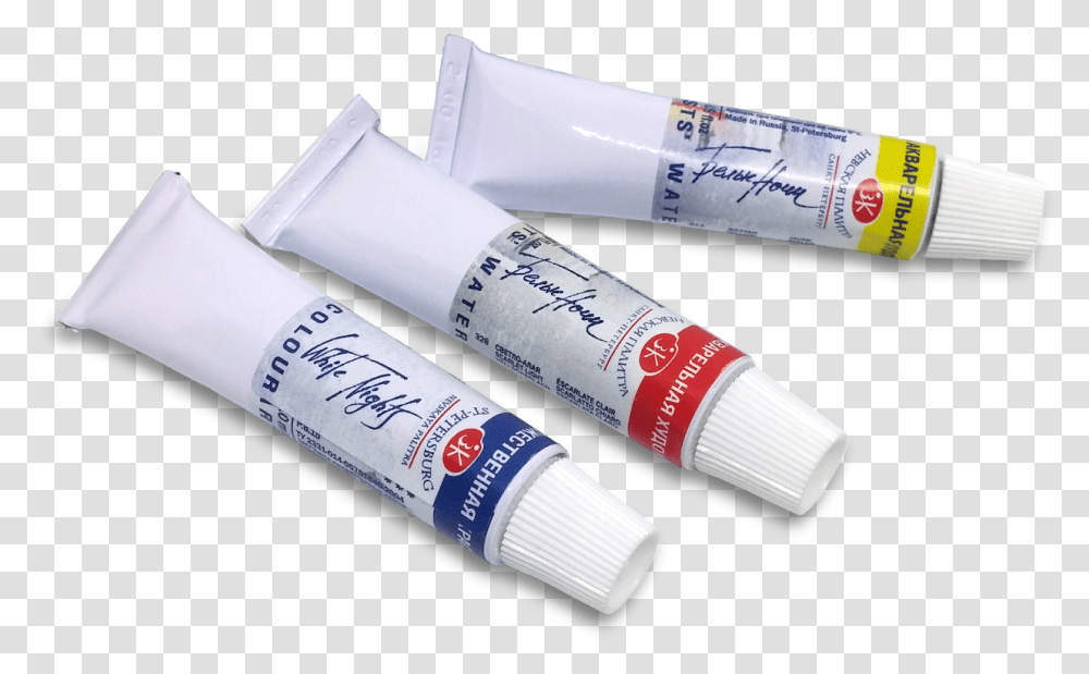 Watercolor Tubes Tube Paint, Marker, Toothpaste, Bottle, Paint Container Transparent Png