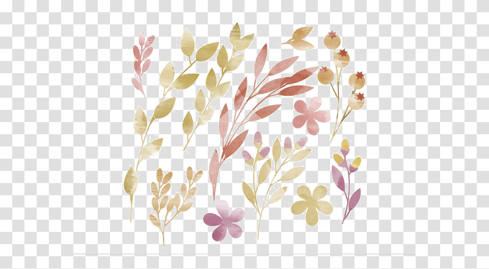 Watercolor Vector Download Image Arts Floral Vector Elements, Graphics, Floral Design, Pattern, Chandelier Transparent Png