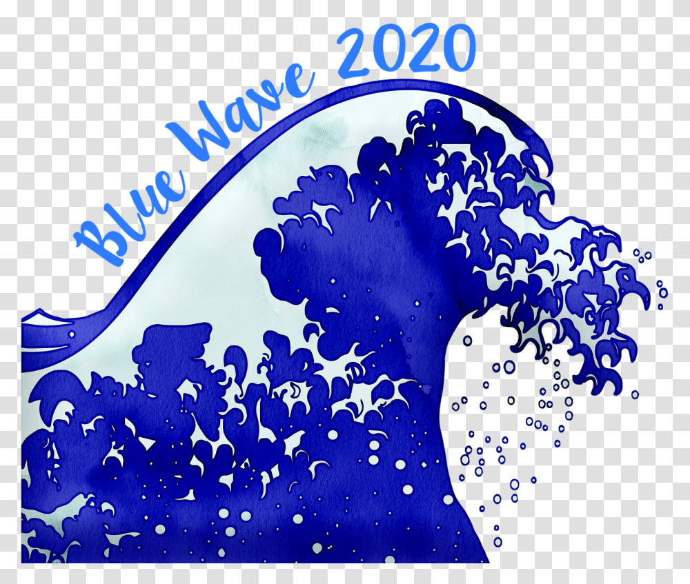 Watercolor Wave Blue 2020 2020, Text, Outdoors, Nature, Plot Transparent Png