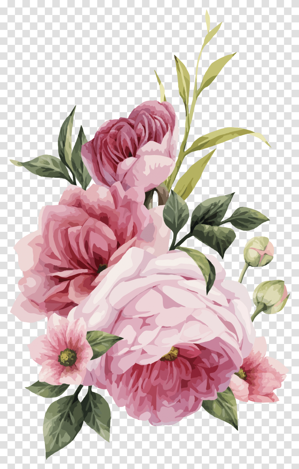 Watercolor Wedding Flowers Wedding Flowers Background, Plant, Blossom, Peony, Floral Design Transparent Png
