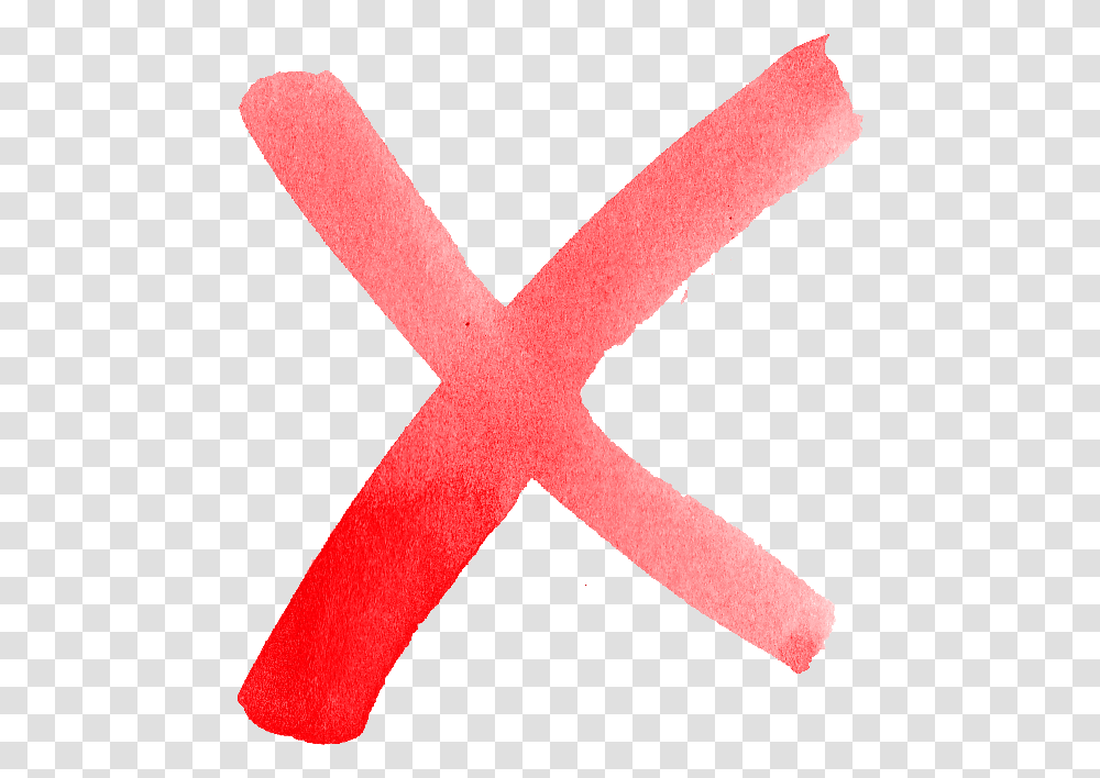 Watercolor X Brush Stroke Red X File, Rug, Logo, Symbol, Trademark Transparent Png