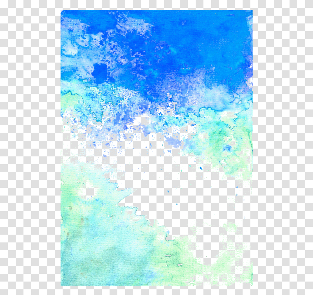 Watercolour Background Blue Watercolor Borders, Modern Art, Drawing, Painting Transparent Png