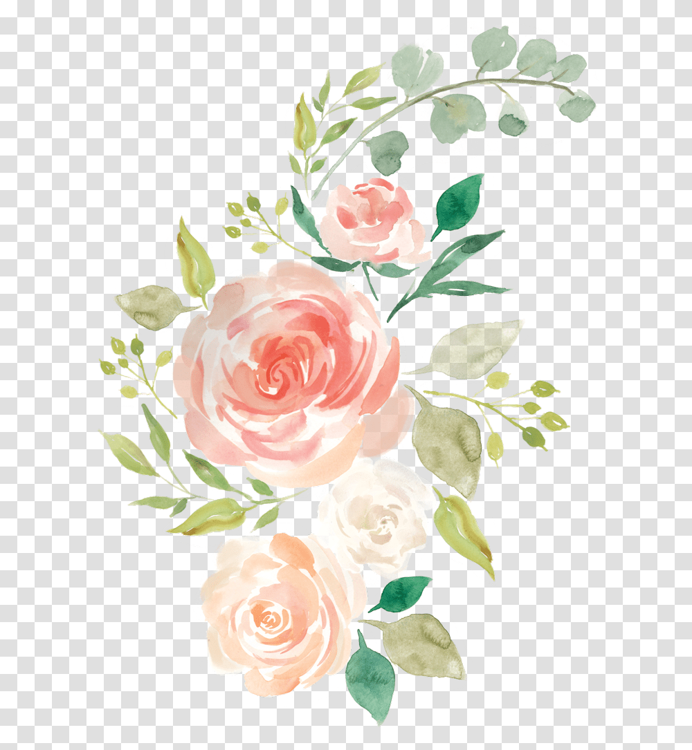 Watercolour Flowers Baby Bedding Pastel Watercolor Flower, Plant, Rose, Blossom, Graphics Transparent Png