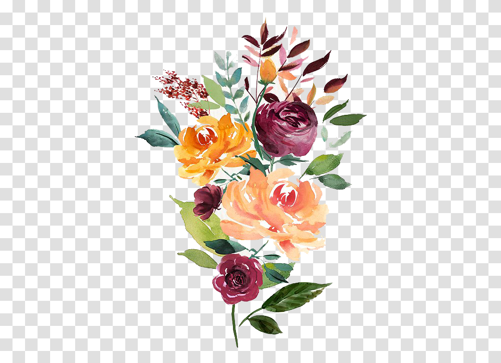 Watercolour Flowers Floral Design Flower Bouquet Watercolor Free, Graphics, Art, Pattern, Plant Transparent Png