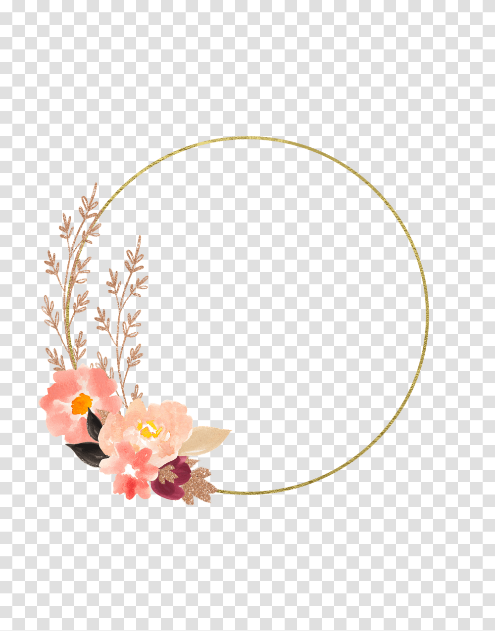 Watercolour Flowers Watercolor Free Image On Pixabay Watercolor Floral Circle, Graphics, Art, Floral Design, Pattern Transparent Png