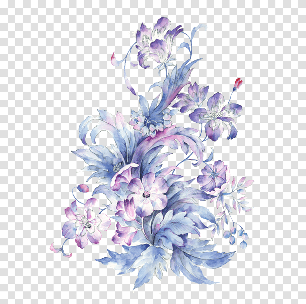 Watercolour Watercolor Flower Floral Leaf Free Watercolor Flower Background, Floral Design, Pattern Transparent Png
