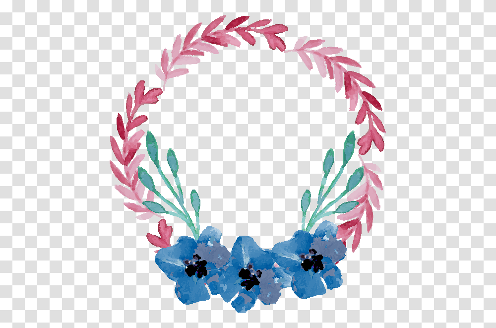 Watercolour Watercolor Sticker Ftestickers Watercolor Painting, Wreath, Pattern, Plant Transparent Png
