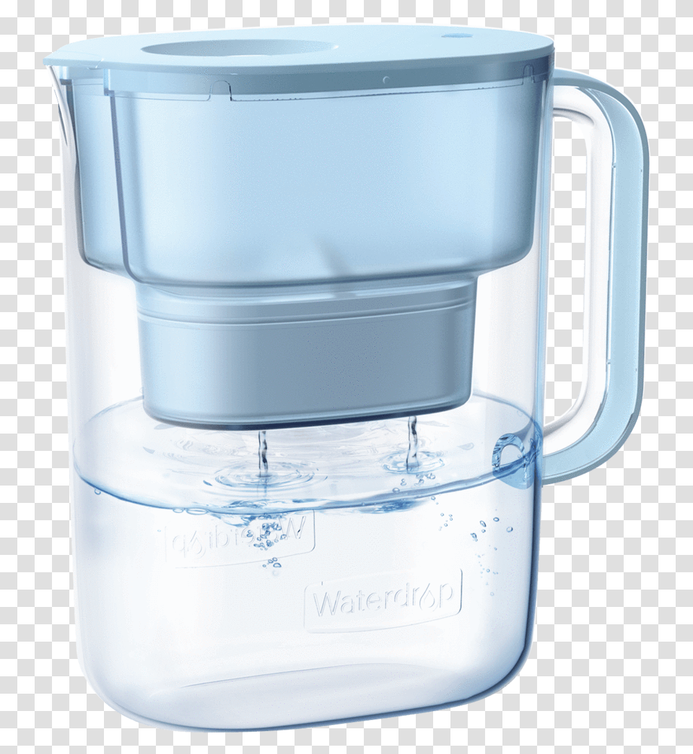 Waterdrop Water Pitcher With Filter Waterdrop Filter, Jug, Mixer, Appliance, Water Jug Transparent Png
