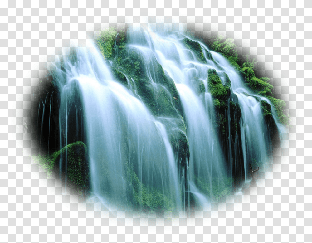 Waterfall Desktop Wallpaper Youtube Water Falls In Blue Colour, River, Outdoors, Nature, Painting Transparent Png