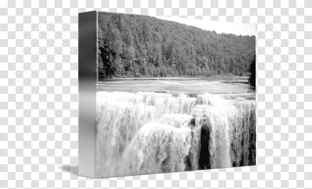 Waterfall Letchworth State Park, River, Outdoors, Nature Transparent Png