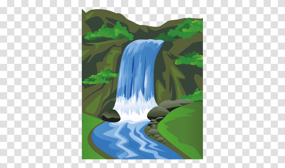 Waterfall Photography Euclidean Vector Clip Art Waterfall Clipart, Nature, Outdoors, Land, River Transparent Png