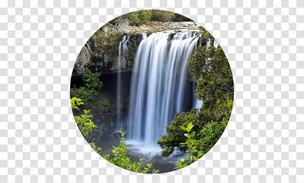 Waterfall Rainbow Falls Free Rainbow Falls, River, Outdoors, Nature, Panoramic Transparent Png