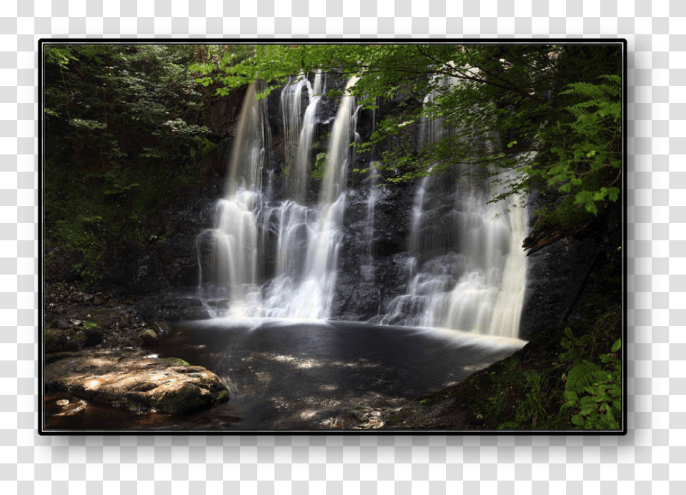 Waterfall, River, Outdoors, Nature, Rainforest Transparent Png
