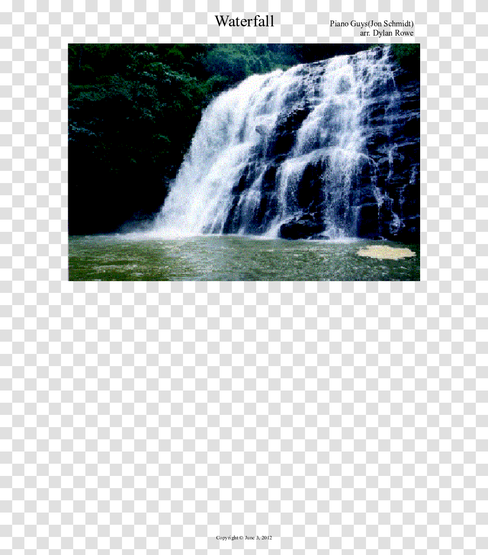 Waterfalls In India Clipart Download, River, Outdoors, Nature Transparent Png